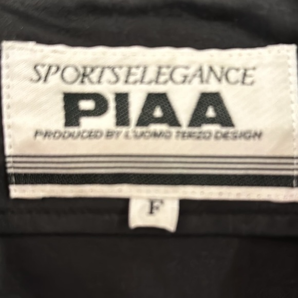 Unisex black with gold embroidery PIAA Racing designer Jacket/windbreaker. - Picture 9 of 9